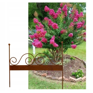 Podpora metalowa roślin krzew podpórka obrzeże pergola solidna 60x50cm