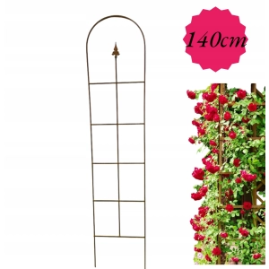 Stylowa Podpora do roślin róż krzewów bluszcz PERGOLA H140cm podpórki mocna