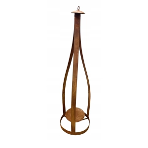 Stylowy Świecznik osłonka kwietnik dekoracja rustykalny H65cm