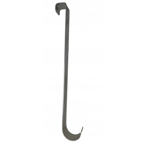 Uchwyt WIESZAK na drzwi haczyk na szafę długi 29cm metalowy stal nierdzewna