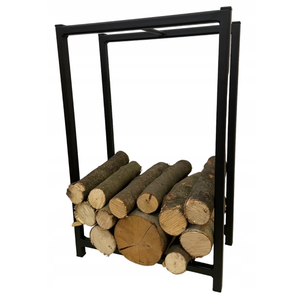 Stojak regał kosz 60x39x20cm na drewno kominkowe LOFT POJEMNY nowoczesny