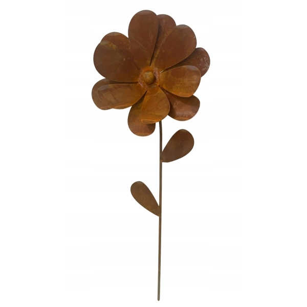 Stylowy KWIAT OGRÓD DONICZKA ozdoba średnica 20cm wysokość 60cm wazon