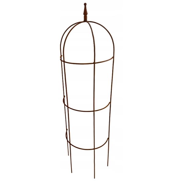 Podpora Obelisk do roślin krzewów kwiatów róż hortensji PIWONII PERGOLA średnica 40 cm wysokość 150cm