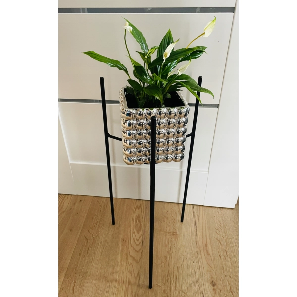 stojak kwietnik na doniczkę podstawa na kwiaty loft 50cm stylowy polski