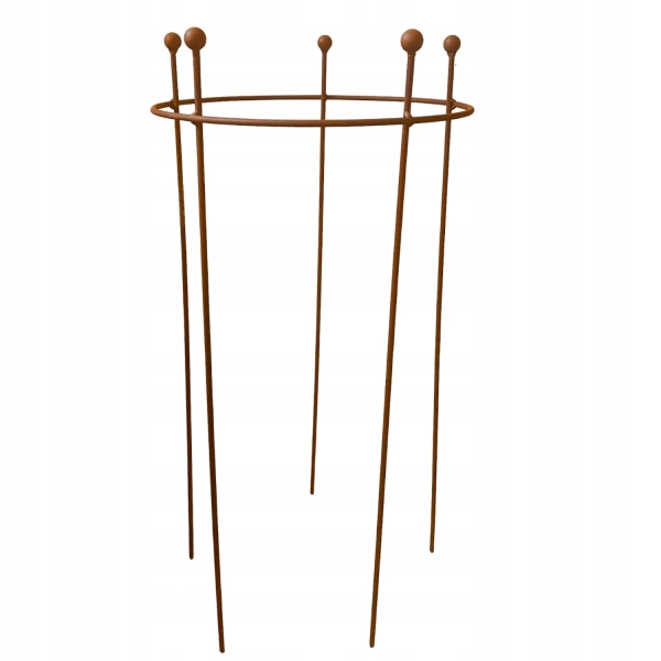 Podpora PREMIUM podpórki do roślin krzewów róż hortensji piwonii średnica 45cm wysokość 90cm