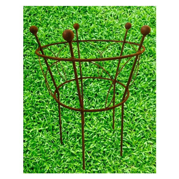 Podpora do roślin krzewów piwonii hortensji podpórki średnica 50cm wysokość 60cm styl 4 SZTUKI