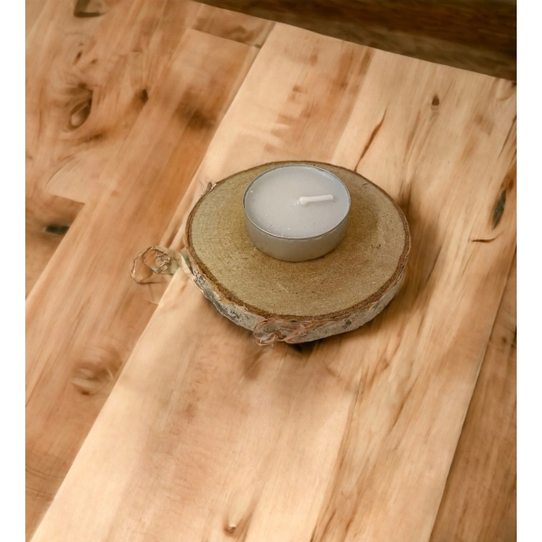 podstawa podstawka drewniana Plaster drewna krążek 8-10 cm ptak dekoracja świecznik