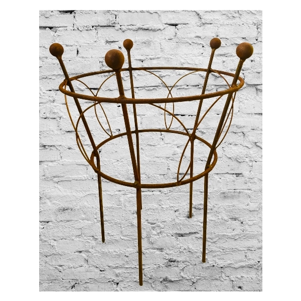 Podpora do roślin krzewów piwonii hortensji podpórki średnica 50cm wysokość 60cm styl 4 SZTUKI