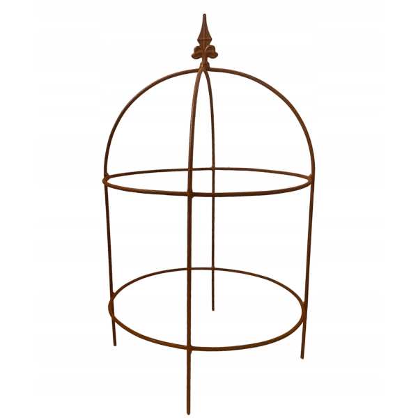 Podpora do roślin krzewów kwiatów roślin piwonii PERGOLA średnica 35 wysokość 60cm obelisk