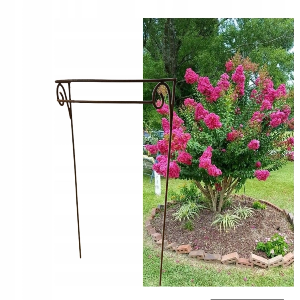 Stylowa Podpora do roślin krzewów roślin kwiat PERGOLA średnica 40 wysokość 80cm półokrągła
