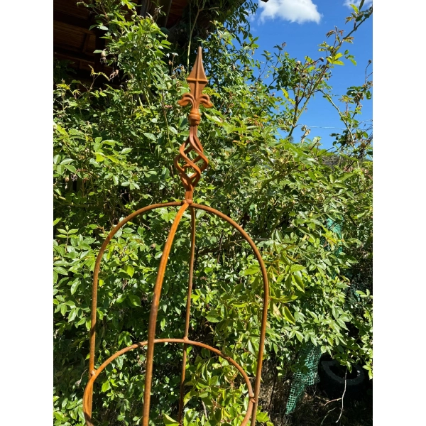 Podpora obelisk do roślin krzewów piwonii hortensji róż podpórki pergola D30 170cm
