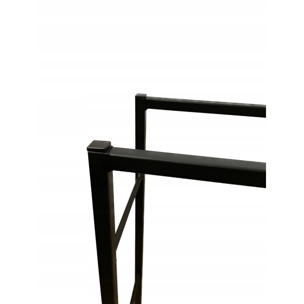 Stojak regał na drewno kominkowe metalowy LOFT POLSKI pojemny solidny 100cm