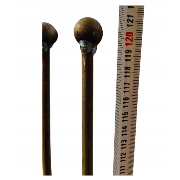 PALIK TYCZKA DO ROŚLIN 60CM PODPORA POMIDORÓW KWIATY METALOWA SOLIDNA