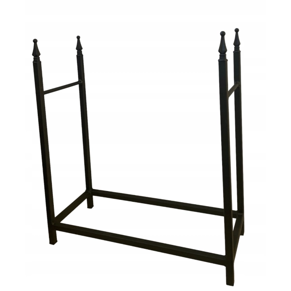 Stojak regał kosz na drewno kominkowe LOFT PL POJEMNY 68x60x25cm nowoczesny