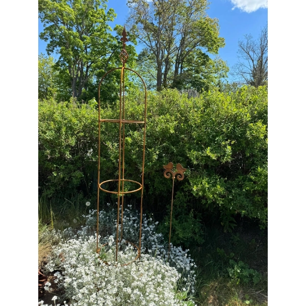 Podpora obelisk do roślin krzewów piwonii hortensji róż podpórki pergola D30 170cm