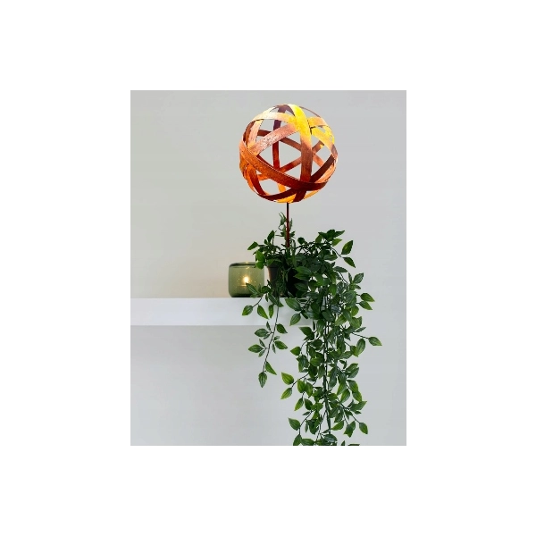 Kula dekoracja rustykalna polska 20cm na piku 40cm
