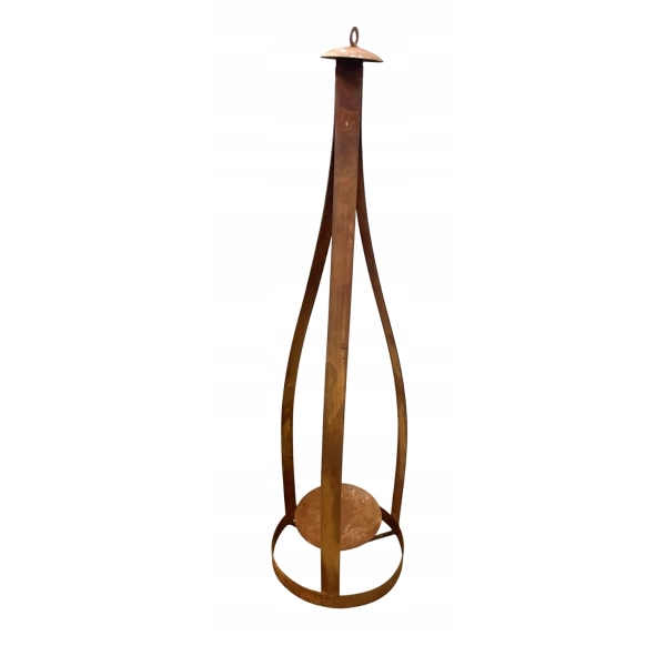 Stylowy Świecznik osłonka kwietnik dekoracja rustykalny H65cm