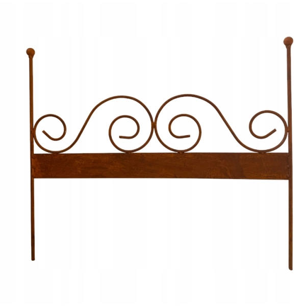 Podpora metalowa roślin krzew podpórka obrzeże pergola solidna 60x50cm
