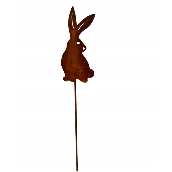 Zając Królik Wielkanoc Zajączek ozdoba figurka na piku 50cm